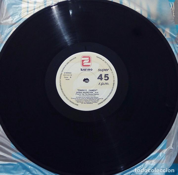 Discos de vinilo: MAXI SINGLE DARRYL PANDY - ANIMAL MAGNETISM - SONIC 1987. - Foto 5
