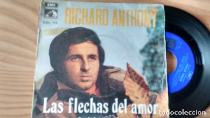 Discos de vinilo: SINGLE (VINILO) DE RICHARD ANTHONY A&Ntilde;OS 60 - Foto 1