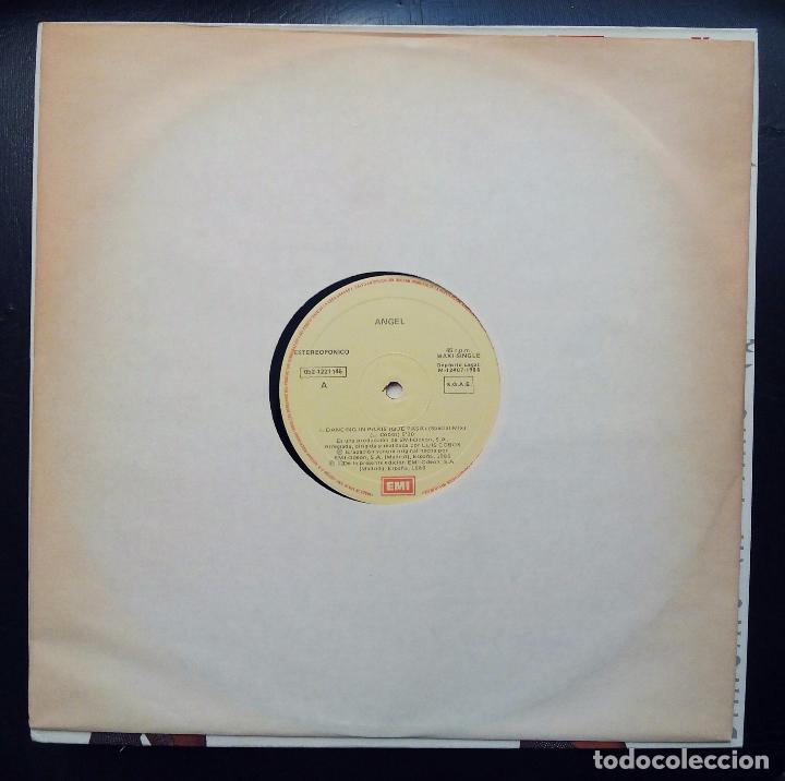 Discos de vinilo: MAXI SINGLE ANGEL - DANCING - EMI 1986. - Foto 3