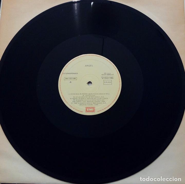 Discos de vinilo: MAXI SINGLE ANGEL - DANCING - EMI 1986. - Foto 4