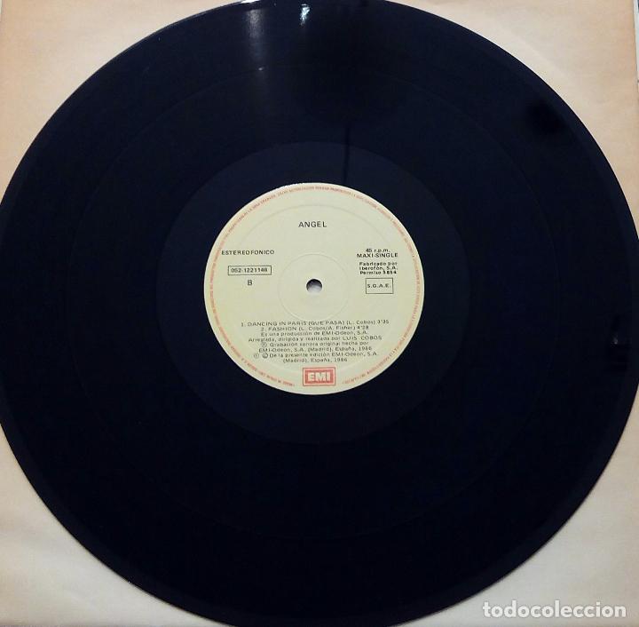 Discos de vinilo: MAXI SINGLE ANGEL - DANCING - EMI 1986. - Foto 5
