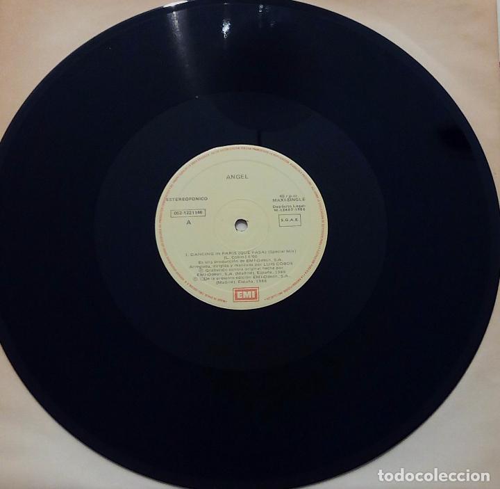 Discos de vinilo: MAXI SINGLE ANGEL - DANCING - EMI 1986. - Foto 4