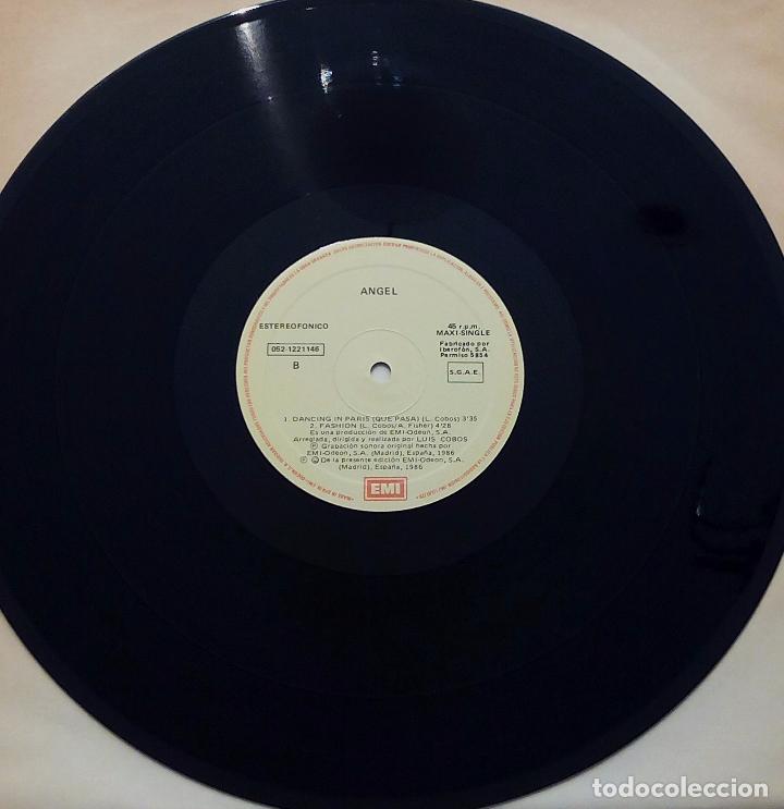 Discos de vinilo: MAXI SINGLE ANGEL - DANCING - EMI 1986. - Foto 5