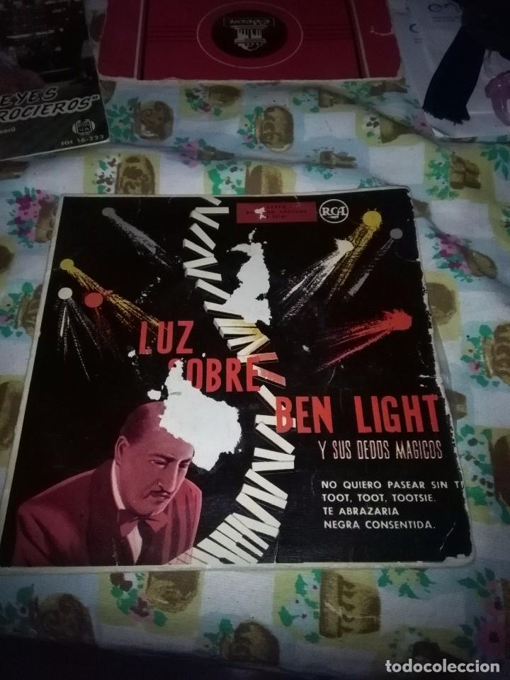 Discos de vinilo: LUZ SOBRE BEN LIGHT. Y SUS DEDOS MAGICOS. MB2 - Foto 1