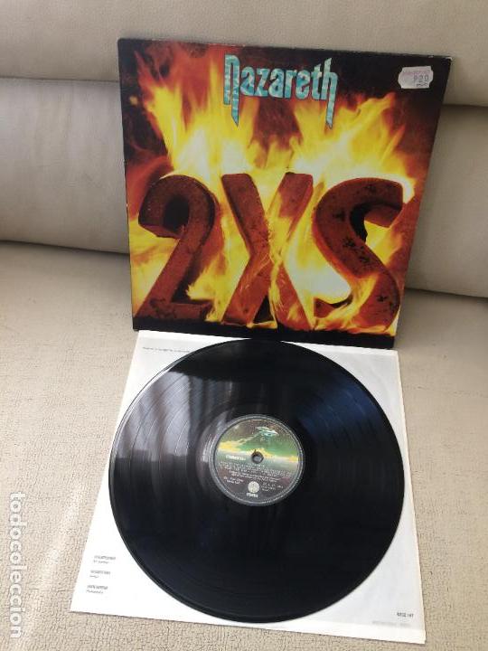 Discos de vinilo: NAZARETH -2XS- (1982) LP DISCO VINILO - Foto 2
