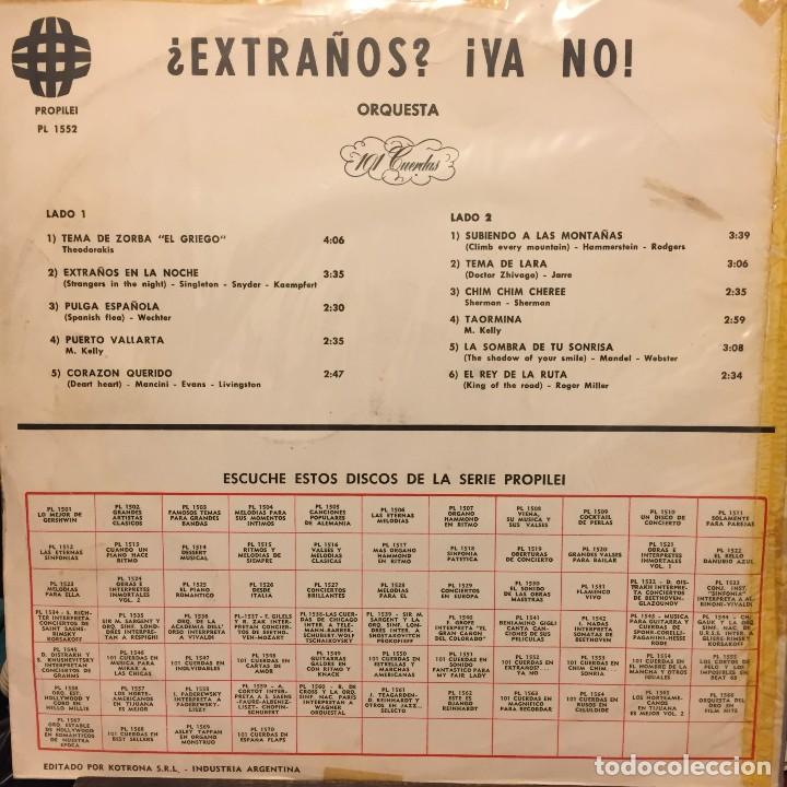 Discos de vinilo: LP argentino de 101 Strings a&ntilde;o 1966 - Foto 2