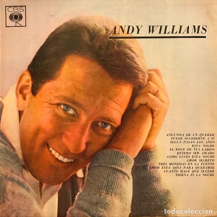 Discos de vinilo: LP argentino de Andy Williams a&ntilde;o 1962 - Foto 1