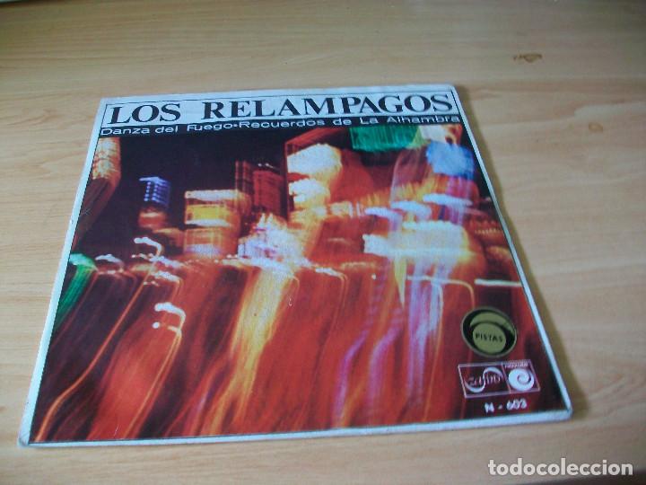Discos de vinilo: Los Rel&aacute;mpagos 45rpm - Foto 1