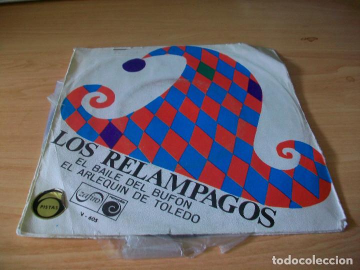 Discos de vinilo: Los Rel&aacute;mpagos 45rpm - Foto 3