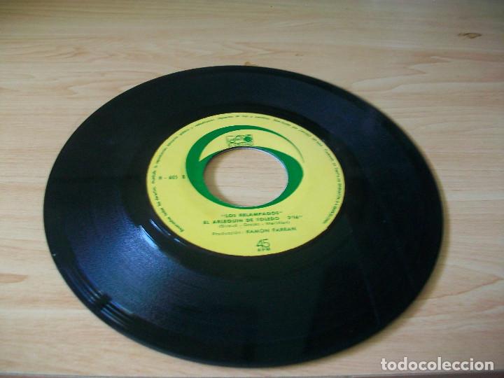 Discos de vinilo: Los Rel&aacute;mpagos 45rpm - Foto 4