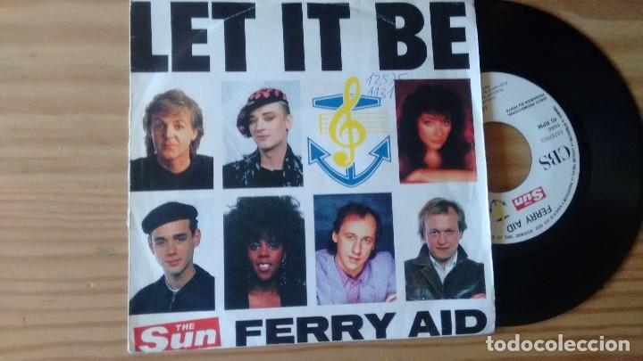 Discos de vinilo: SINGLE (VINILO) FERRY AID A&Ntilde;OS 80 - Foto 1