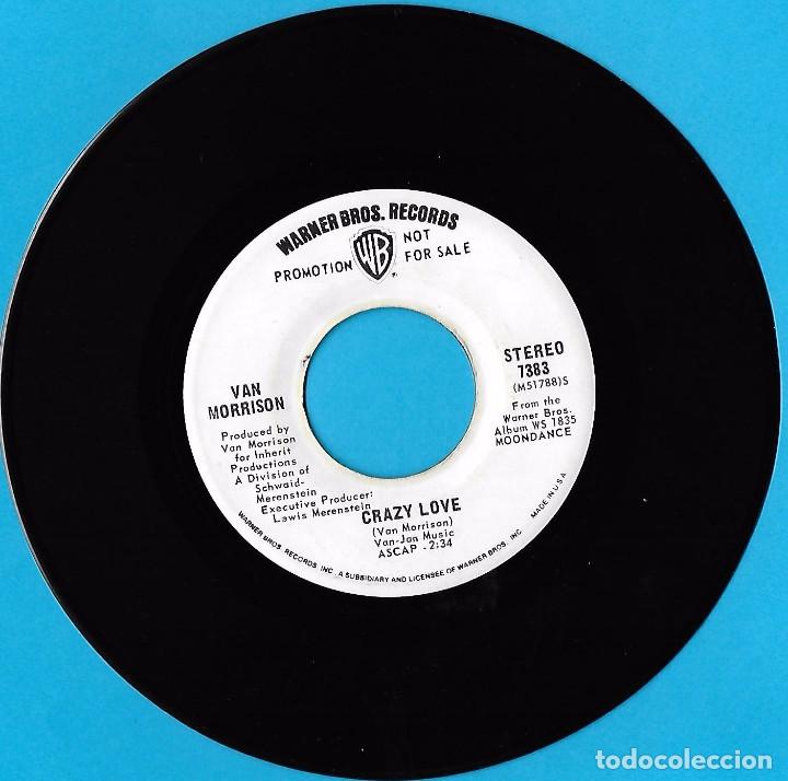 Discos de vinilo: VAN MORRISON: CRAZY LOVE / COME RUNNING - Foto 1