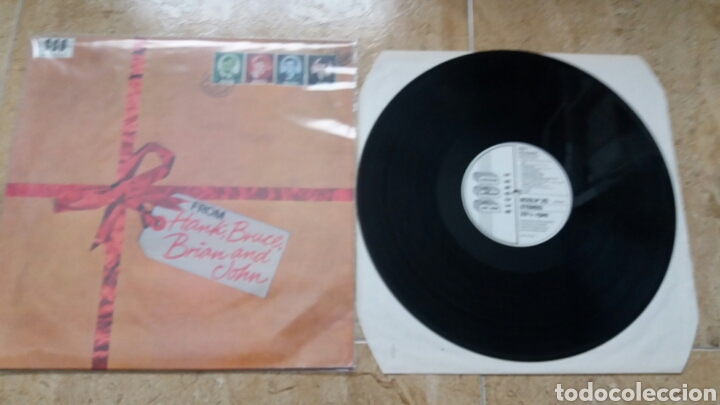 Discos de vinilo: THE SHADOWS &rdquo; FROM HANK BRIAN BRUCE & JOHN&rdquo; UK 1990. - Foto 1
