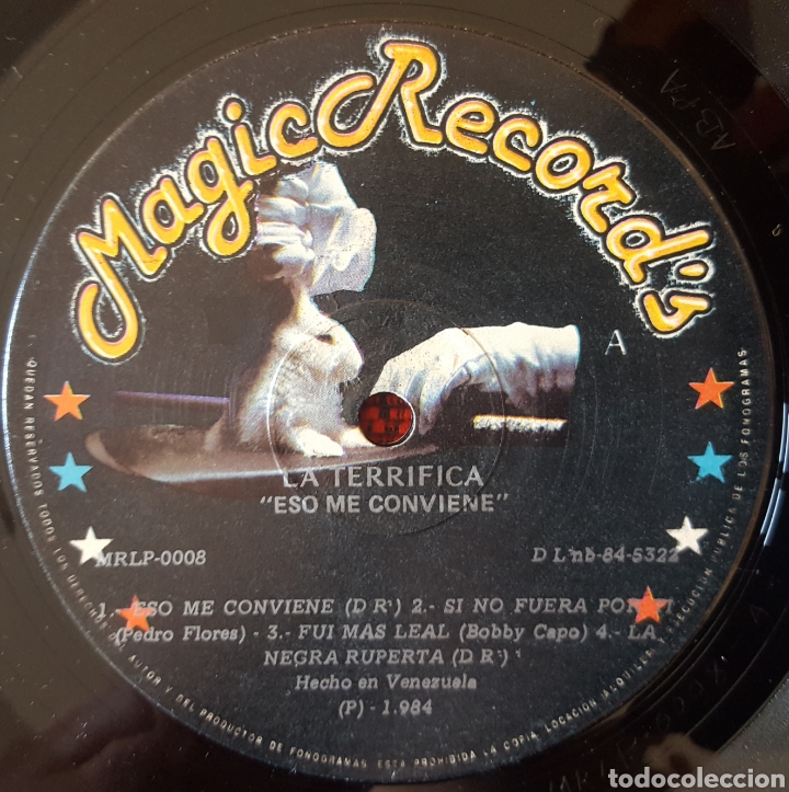 Discos de vinilo: Salsa Merengue LA TERRIFICA LP VENEZUELA - Foto 3