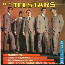 Discos de vinilo: EP LOS TELSTARS - SABES TU (CONTIENE TAMBIEN VERSION ESPAÑOLA DE UN TEMA DE THE TROGGS )