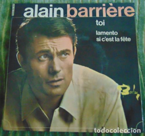 Discos de vinilo: ALAIN BARRIERE - TOI + 2 - 1966 - Foto 1