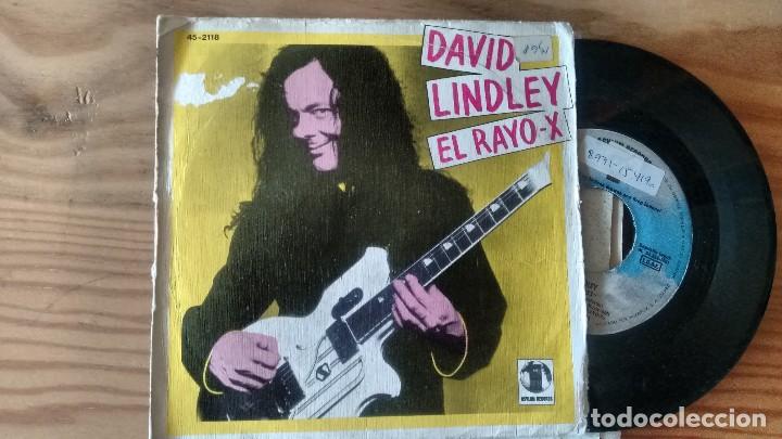 Discos de vinilo: SINGLE (VINILO) DE DAVID LINDLEY A&Ntilde;OS 80 - Foto 1