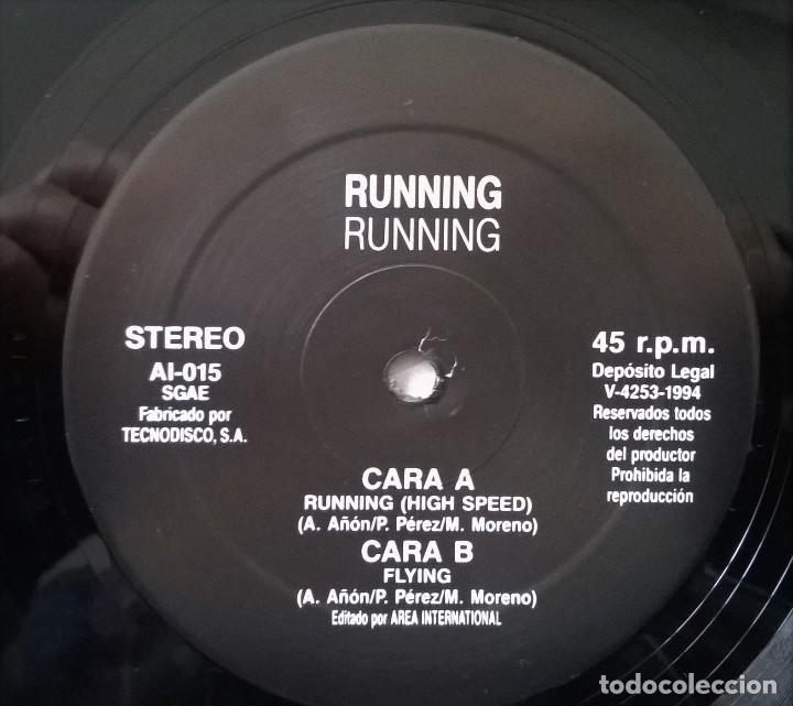 Discos de vinilo: Running, Running, Area International-AI-015 - Foto 3