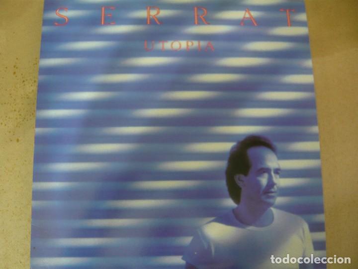 Discos de vinilo: SERRAT. UTOP&Iacute;A. ARIOLA 212985 LP 1992 SPAIN - Foto 1
