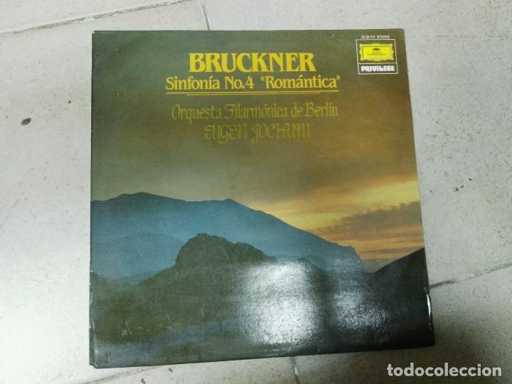 Disques de vinyle: lp bruckner sinfonia n&ordm; 4