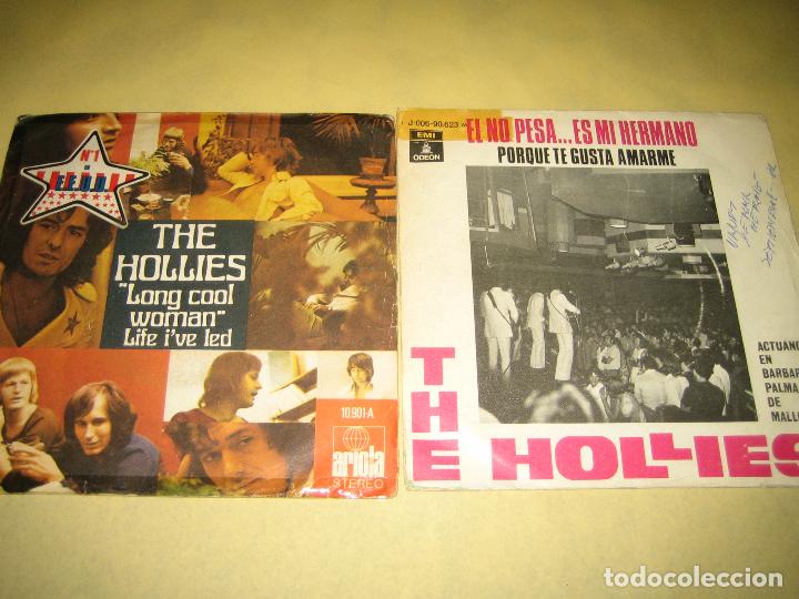 Discos de vinilo: THE HOLLIES - LOTE DE DOS SINGLES - Foto 1