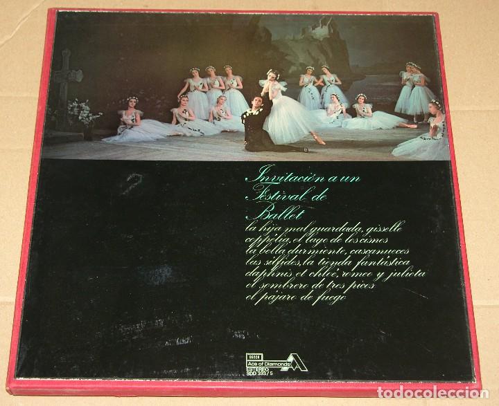 Vinyl records: invitacion a un festival de ballet (caja con 3 lp's y libreto, spain, ace of diamods 1974)