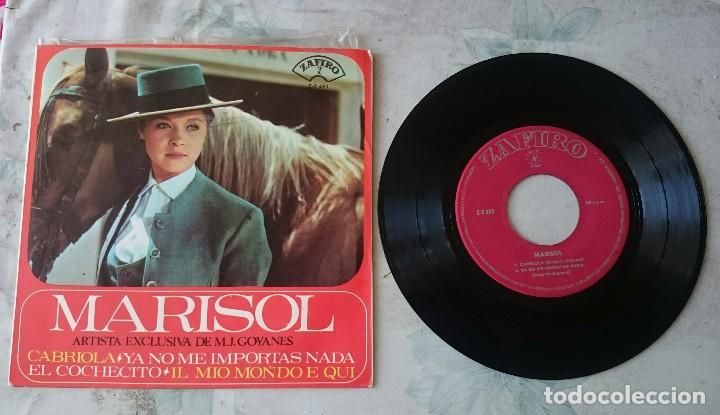 Discos de vinilo: Marisol: El cochecito + 3 (Zafiro 1965) - Foto 2