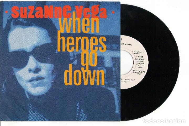 Discos de vinilo: Suzanne Vega - When heroes go Down - A&M Records 1992 - Foto 1