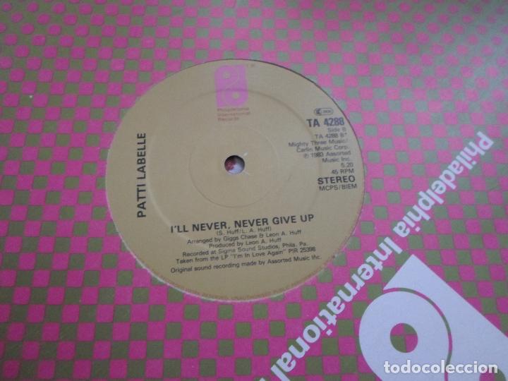 Discos de vinilo: PATTI LABELLE I&acute;LL NEVER GIVE UP - Foto 2