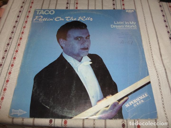 Discos de vinilo: TACO PUTTIN ON THE RITZ - Foto 1