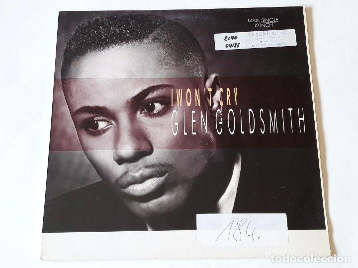 Discos de vinilo: Glen Goldsmith - I Wont Cry - 1987 - Foto 1
