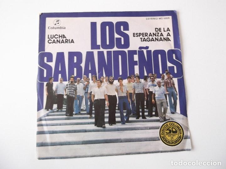 Discos de vinilo: LOS SABANDE&Ntilde;OS - Lucha canaria - Foto 1