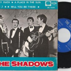 Discos de vinilo: THE SHADOWS - BOMBAY DUCK + 3 (EP EMI-LA VOZ DE SU AMO 1967 ESPAÑA). Lote 84742516