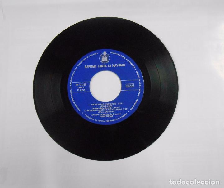 Discos de vinilo: RAPHAEL CANTA LA NAVIDAD. TDKDS1H - Foto 2