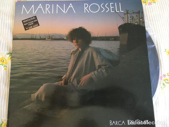 Discos de vinilo: LP MARINA ROSSELL-BARCA DEL TEMPS - Foto 1