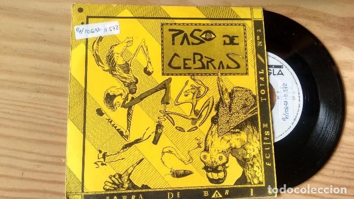 Discos de vinilo: SINGLE (VINILO) DE PASO DE CEBRAS A&Ntilde;OS 90 - Foto 1