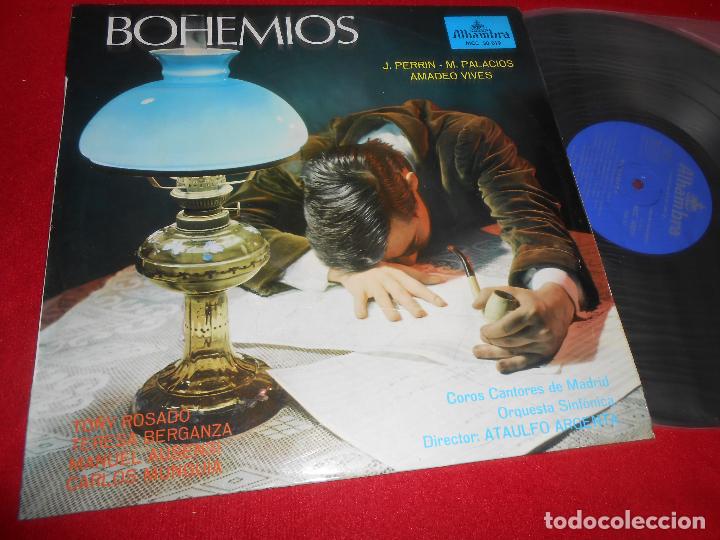 Vinyl-Schallplatten: COROS CANTORES MADRID&SINFONICA DIR.ARGENTA BOHEMIOS J.PERRIN-M.PALACIOS-AMADEO VIVES LP 1962 SPAIN