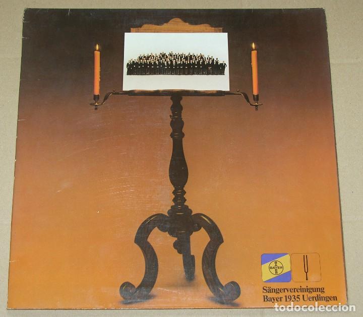 Vinyl records: S&Auml;NGERVEINIGUNG BAYER 1935 UERDINGEN - GATEFOLD