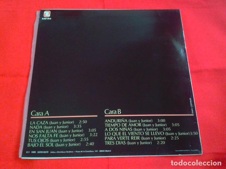 Discos de vinilo: Juan y Junior (LP) Zafiro - Foto 2