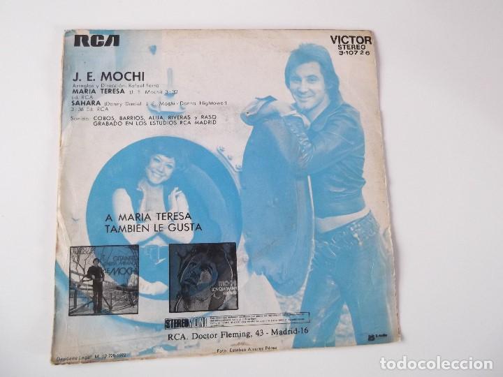 Discos de vinilo: J.E. MOCHI - Mar&iacute;a Teresa - Foto 2