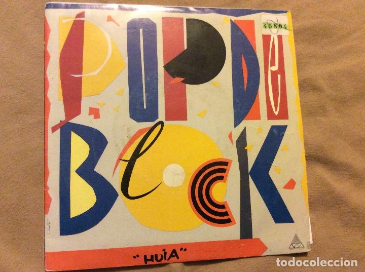 Discos de vinil: POP DE BLOCK. HUIA . AGATA 1991. Promocional con CARTA PROMOCIONAL