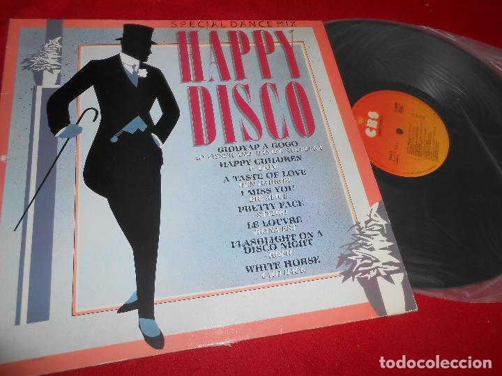Discos de vinilo: HAPPY DISCO SPECIAL DANCE MIX LP 1984 CBS EDICION ESPA&Ntilde;OLA SPAIN ROFO + BIG ALICE + STYLOO