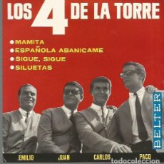 Discos de vinilo: LOS 4 DE LA TORRE EP SELLO BELTER EDITADO EN ESPAÑA AÑO 1965 FIRMADO (VER FOTO ADICIONAL)