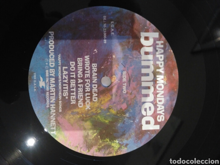Discos de vinilo: Happy Mondays Bummed - Foto 4