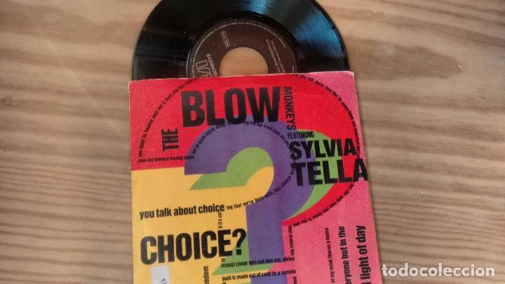 Discos de vinilo: SINGLE (VINILO) DE THE BLOW MONKEYS featuring SYLVIA TELLA - Foto 1