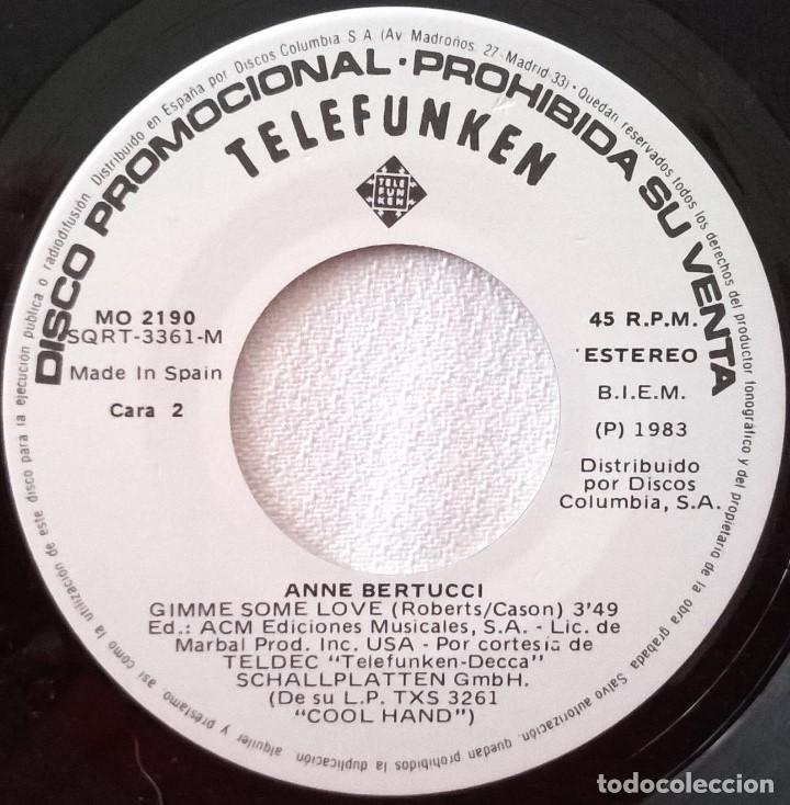 Discos de vinilo: Anne Bertucci, Number One, Contender , MO 2190 - Foto 4