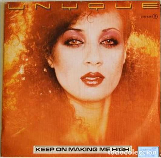 Discos de vinilo: Unyque, Keep On Making Me High , DJM Records-DJO-626 - Foto 1