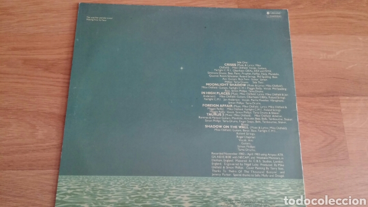 Discos de vinilo: CRISES. Mike Oldfield - Foto 2