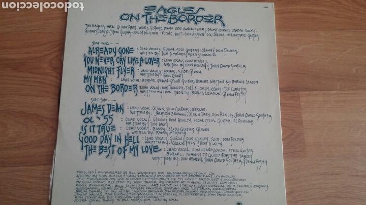 Discos de vinilo: ON THE BORDER. Eagles - Foto 2