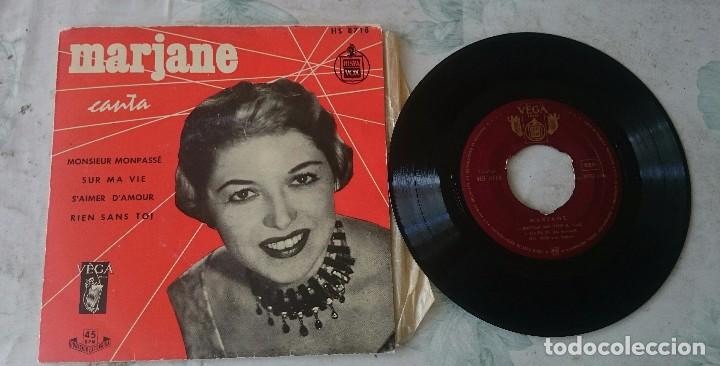 Dischi in vinile: Marjane: Monsieur Monpasse + 3 (Vega Hispavox 1958)